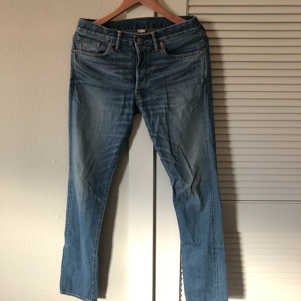 *last week* RRL slevedge skinny denim jeans 30*32